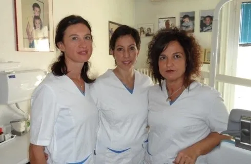 Area accoglienza dello studio Muller a Genova